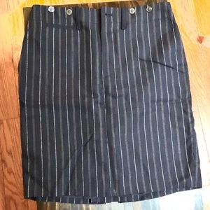 Rugby Ralph Lauren Pinstripe navy skirt